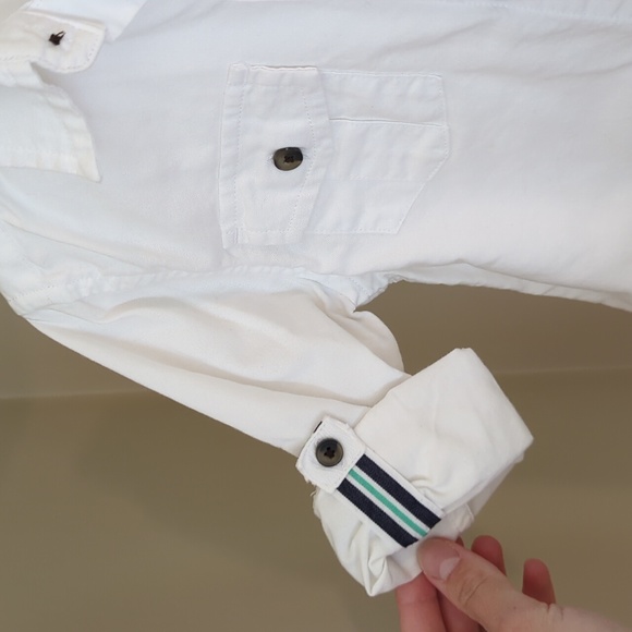 Janie and Jack Toddler Boys White Shirt - Picture 5 of 8